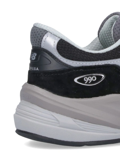 New Balance Mesh Upper Sneakers Contrast Midsole In Black