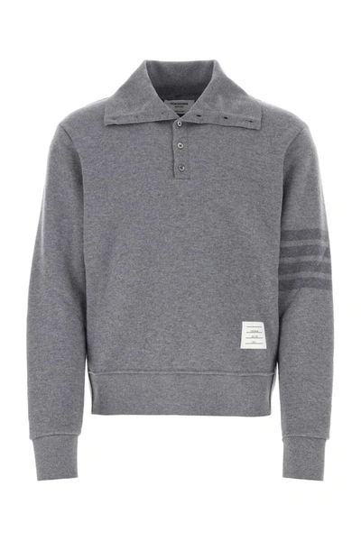 Shop Thom Browne Knitwear In Grey