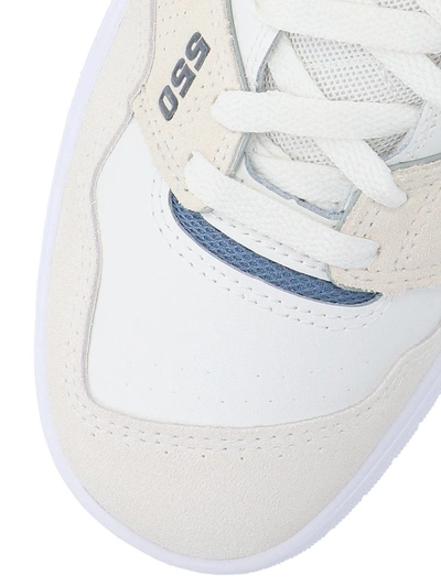 New Balance 550 Panelled Leather Sneakers In White