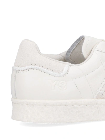 Y-3 Gazelle Suede Sneakers In White