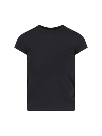Shop Rick Owens T-shirts And Polos In Black
