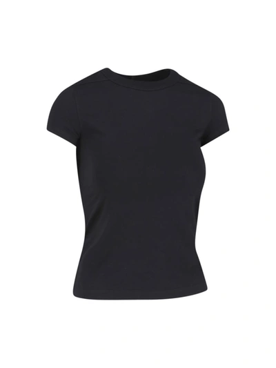 Shop Rick Owens T-shirts And Polos In Black