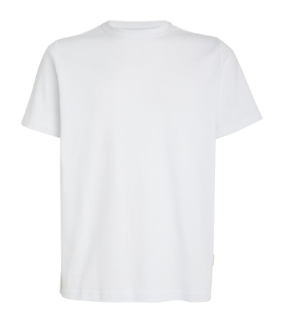 Shop Oliver Spencer Cotton Crew-neck T-shirt In White