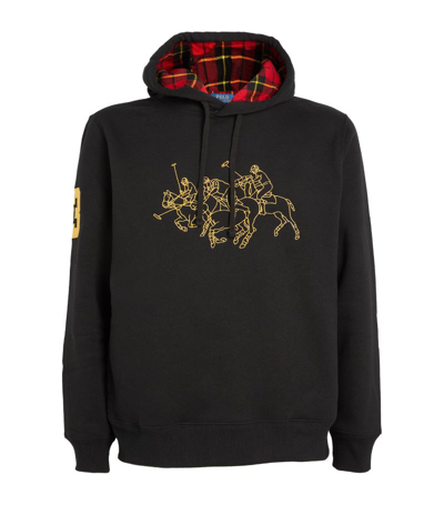 Shop Polo Ralph Lauren Lunar New Year Polo Pony Hoodie In Black