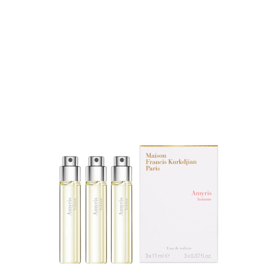 Shop Maison Francis Kurkdjian Amyris Homme Refills 3 X 11ml, Perfume, Iris In N/a