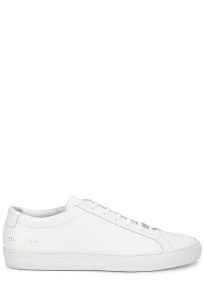 Shop Common Projects Skylar Lace-up Leather Sandals In White