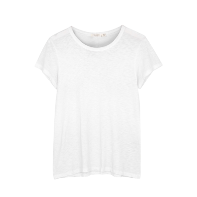 Shop Rag & Bone The Tee Cotton T-shirt In White