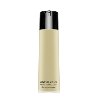 Shop Armani Beauty Crema Nera Gel In Oil Cleanser 150ml, Cleanser, Hyrdate In Na