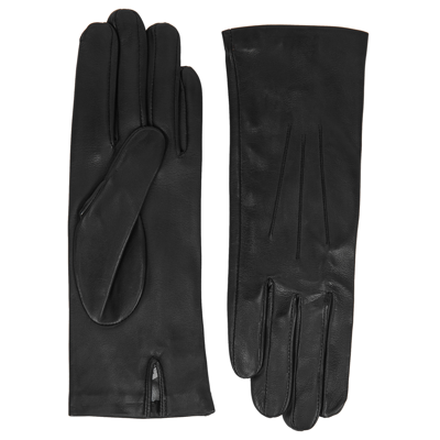 Shop Dents Felicity Leather Gloves In Black