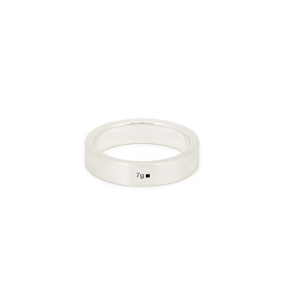 Shop Le Gramme 7g Brushed Sterling Silver Ribbon Ring