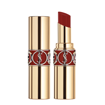 Shop Saint Laurent Rouge Volupté Shine Lipstick In 131 Chili Velours