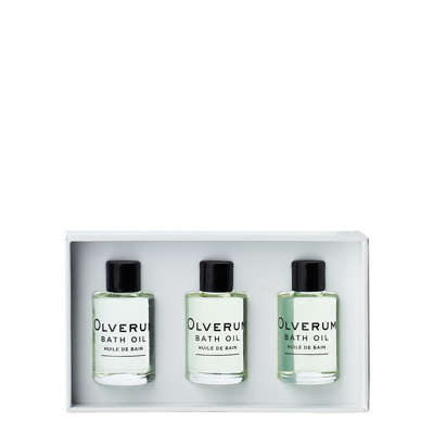 Shop Olverum Bath Oil Travel Set, Gift Sets, Silk, Floral, Bath Oil In N/a