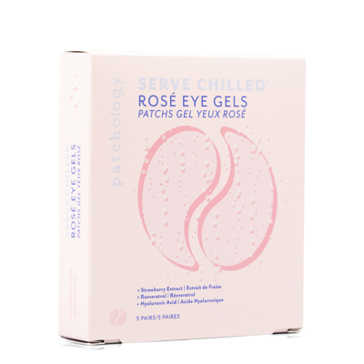 Shop Patchology Serve Chilled Rose Eye Gel Patches X 5 In N/a