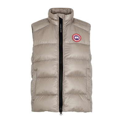 Canada Goose Cypress Quilted Shell Gilet In Beige