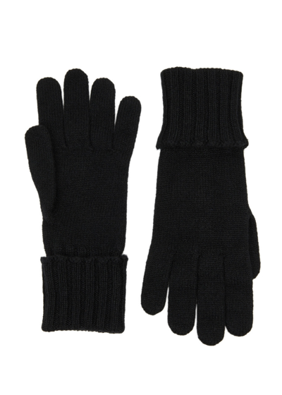 Shop Inverni Cashmere Gloves In Black