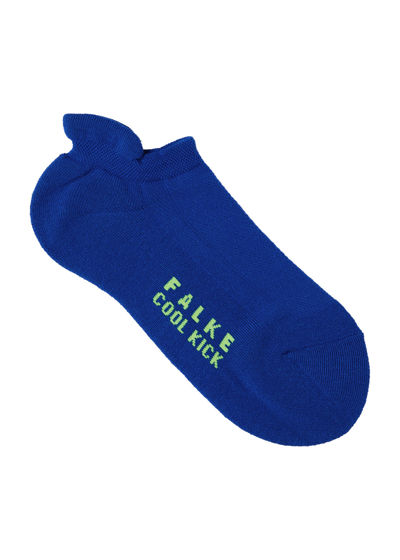Shop Falke Cool Kick Jersey Trainer Socks In Blue