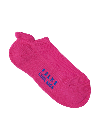 Shop Falke Cool Kick Jersey Trainer Socks In Pink