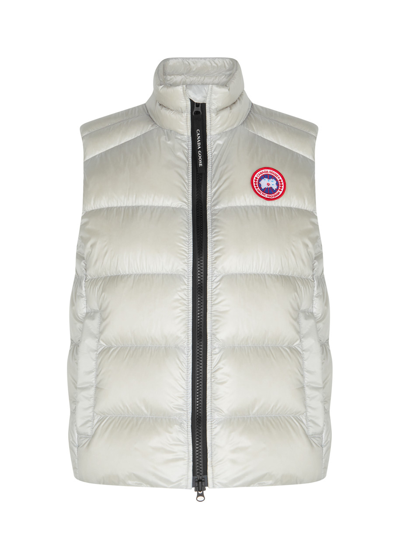 Shop Canada Goose Cypress Quilted Shell Gilet In Grey