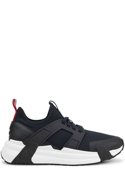 Shop Moncler Trainers, Rubber Sole In Black