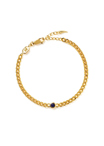 Shop Missoma September Birthstone 18kt Gold Vermeil Bracelet