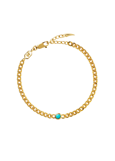 Shop Missoma December Birthstone 18kt Gold Vermeil Bracelet