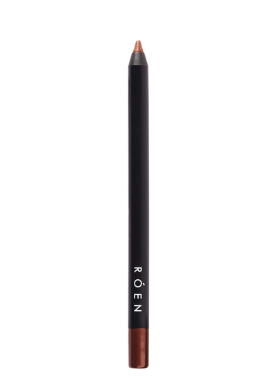 Shop Roen Eyeline Define Eyeliner Pencil Shimmer In Brown