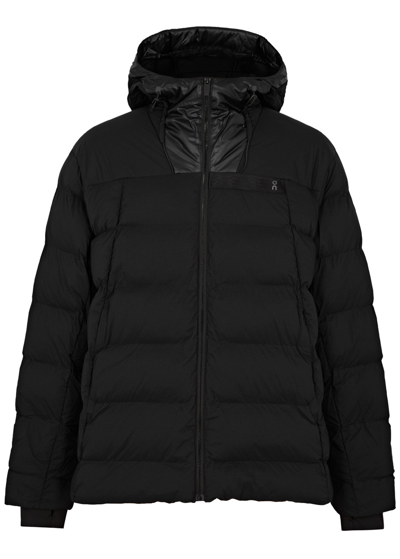 Shop On Running Challenger Quilted Shell Jacket In Black