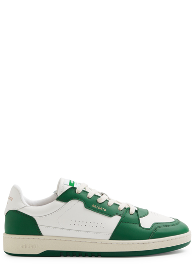 Shop Axel Arigato Dice Lo Panelled Leather Sneakers In White