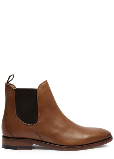 Shop Oliver Sweeney Allegro Leather Chelsea Boots In Tan
