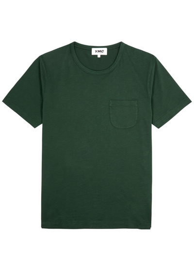 Shop Ymc You Must Create Ymc Wild Ones Slubbed Cotton T-shirt In Green