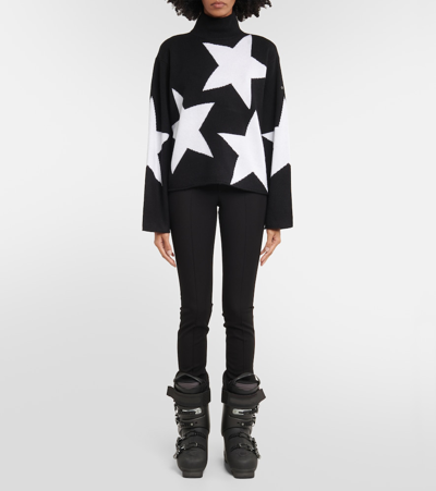 Shop Goldbergh Rising Star Turtleneck Sweater In Black