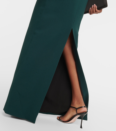 Shop Emilia Wickstead Dareen Gown In Green