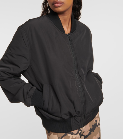 Shop The Upside Kita Bomber Jacket In Black