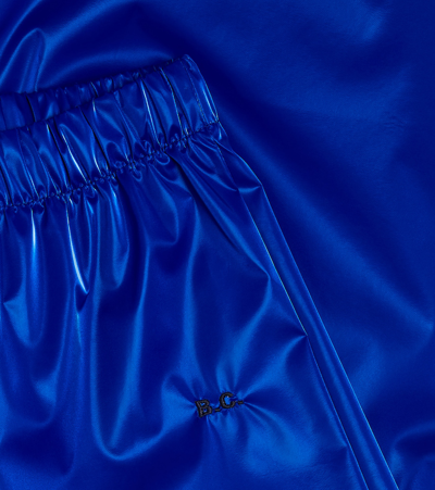 Bobo Choses Metallic Flared Pants In Blue