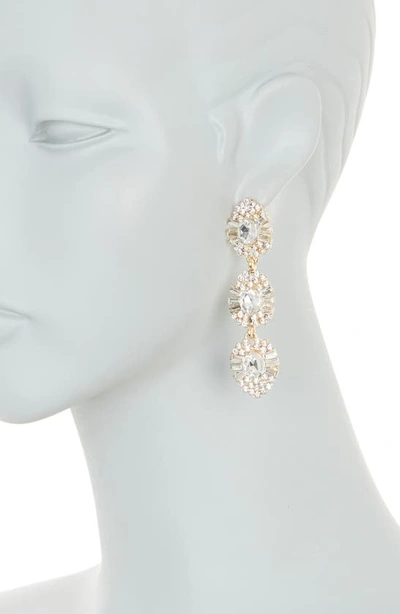 Shop Cara Crystal Linear Drop Earrings