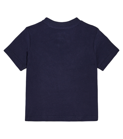 Shop Polo Ralph Lauren Baby Polo Bear Cotton Jersey T-shirt In Cr23 Nwprt Nvy Color Shop Bear