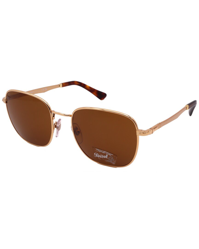 Shop Persol Unisex Po297s 54mm Sunglasses In Gold