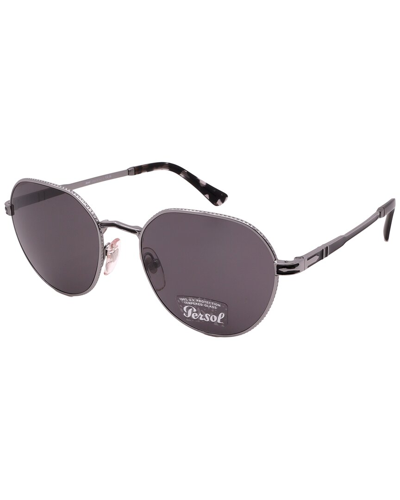 Shop Persol Unisex Po2486s 53mm Sunglasses In Silver