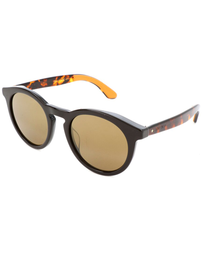 Shop Jimmy Choo Men's Albert/g/s 51mm Sunglasses In Brown