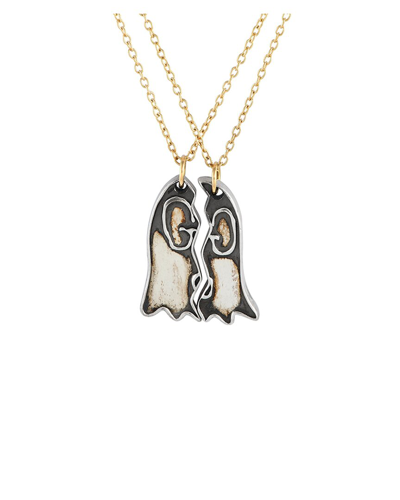 Shop Gucci Ghost 18k & Silver Amethyst Necklace