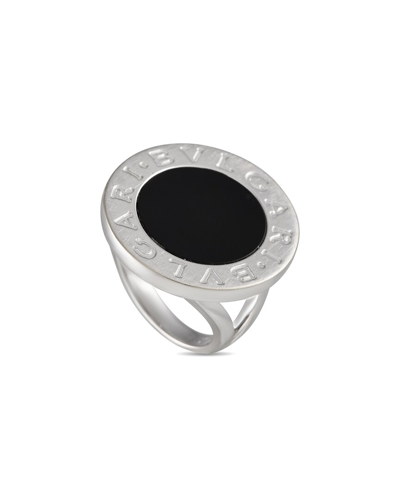 Shop Bulgari 18k Onyx Ring