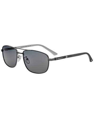 Shop Breed Bertha Men's Bsg067c2 55mm Polarized Sunglasses In Silver