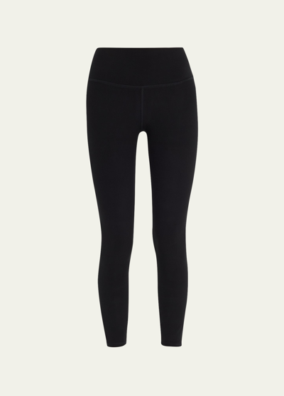 Shop Alo Yoga High-waist Alosoft Highlight Leggings In Black