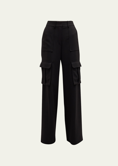 Veronica Beard Saul Cargo Pant In Black