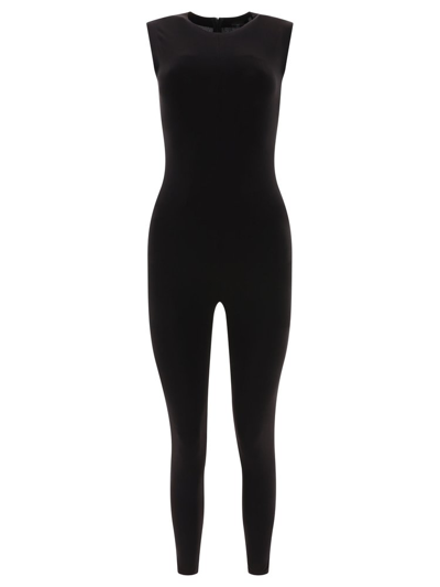 Shop Norma Kamali Classic Catsuit In Black