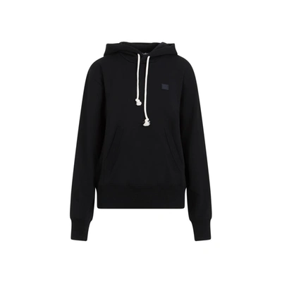 Shop Acne Studios Hoodie Sweatshirt In Black