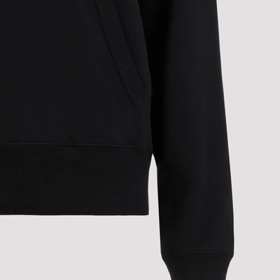 Shop Acne Studios Hoodie Sweatshirt In Black