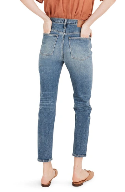 Madewell Rivet & Thread High Rise Stovepipe Jeans In Keyes Wash