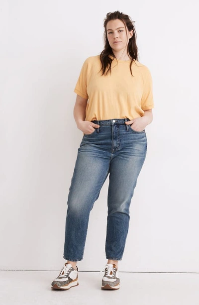 Madewell Rivet & Thread High Rise Stovepipe Jeans In Keyes Wash