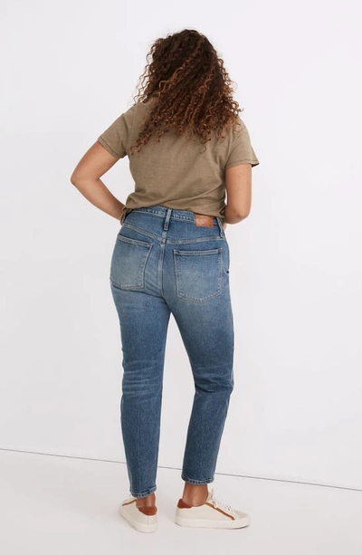 Madewell Rivet & Thread High Rise Stovepipe Jeans In Keyes Wash